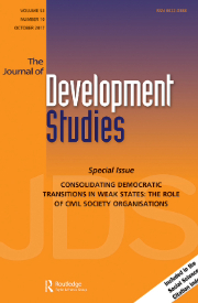 the journal of development studies